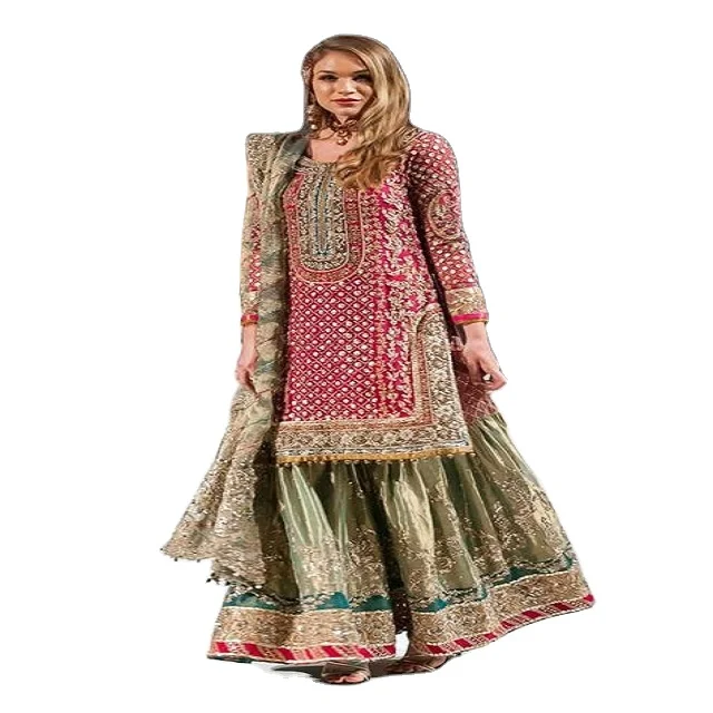 BEST QUALITY WEDDING PARTY WEAR MAROON COLOR PAKISTANI SALWAR SUIT DRESS AT BEST WHOLESALE RATE IN VELVET FABRIC FOR WOMEN