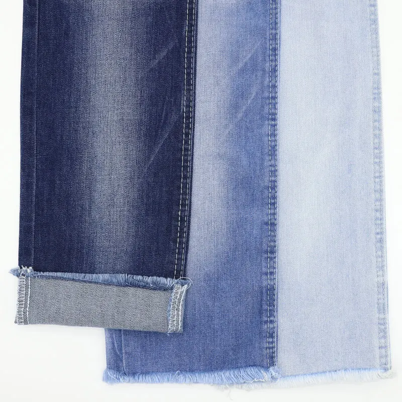 9 99 OZ производитель Rollos de Tela Jeans стрейчевая тканая джинсовая ткань для продажи