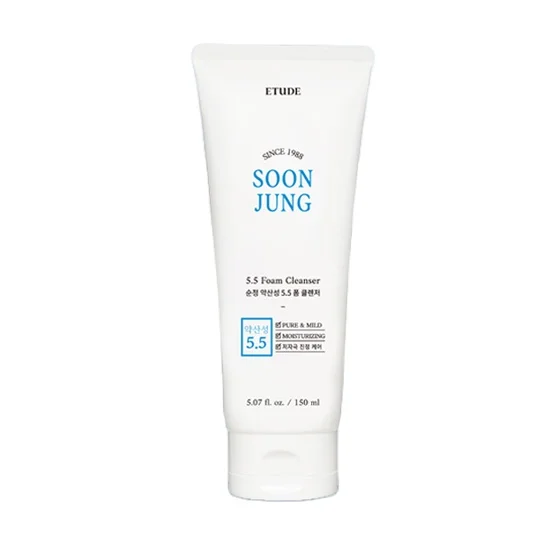Корейская косметика Amazon лучший Этюд Дом Soonjung 5,5 пенопластовое очищающее средство 150 мл OEM ODM