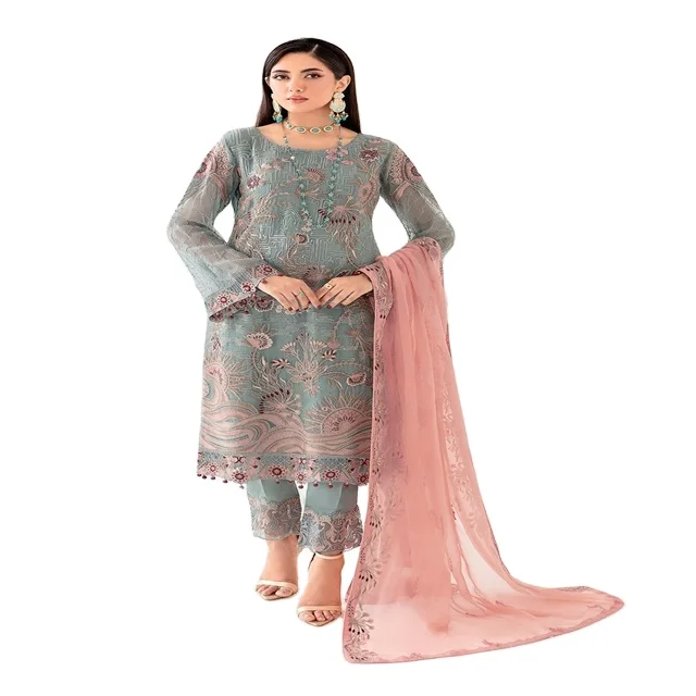Ladies Dress _ 2023 Women Party Wear Fancy Complete Suit With Customized Logo And Colors
