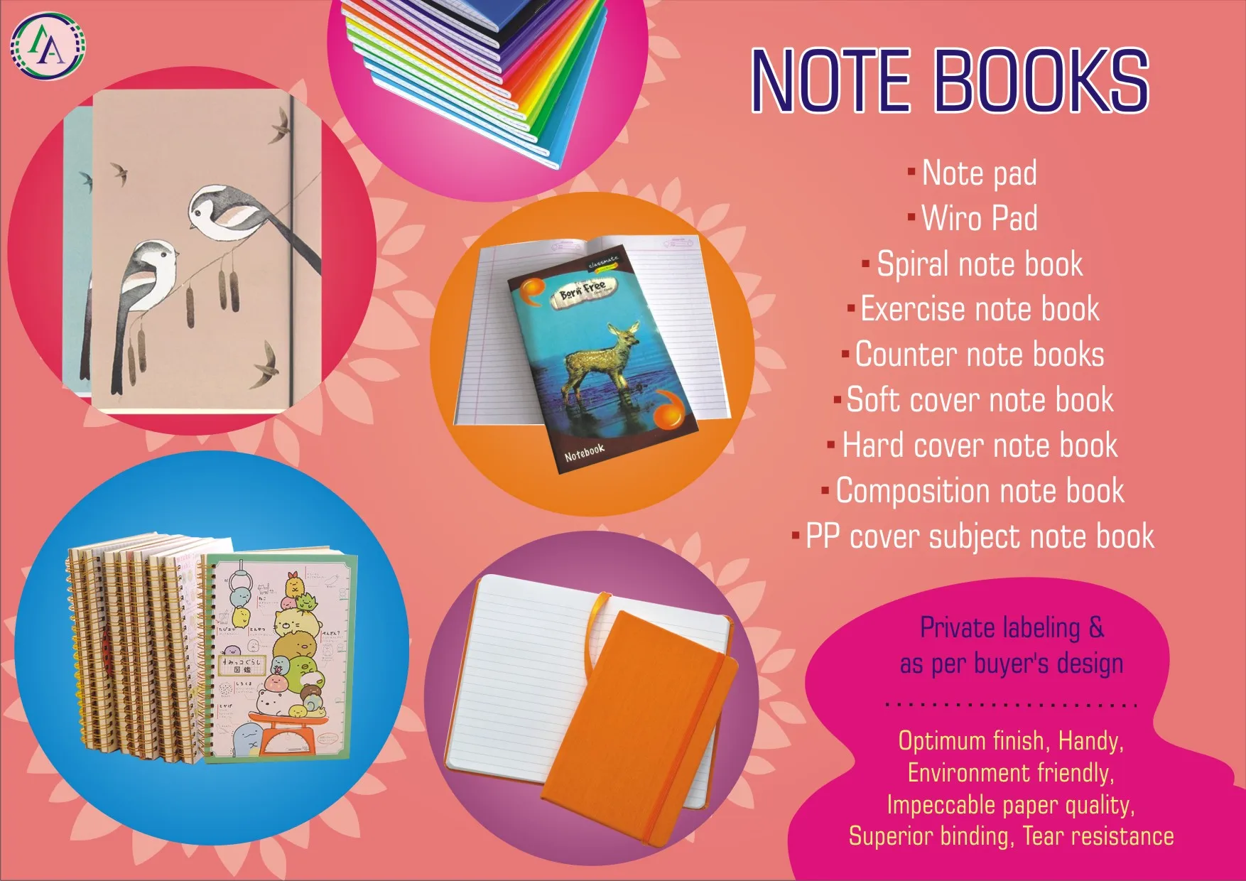 llege students of 48 pages single line ruling 70 GSM pages at wholesale price direct from mfrsExercise notebooks for school/co