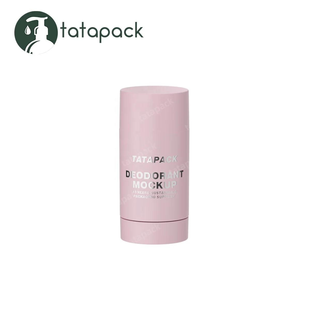 Stick Deodorant Dontainer 30g with Rubber Soft Coating for Bar Soaps, 30ml Cosmetic Packaging Container for Body-Care Products