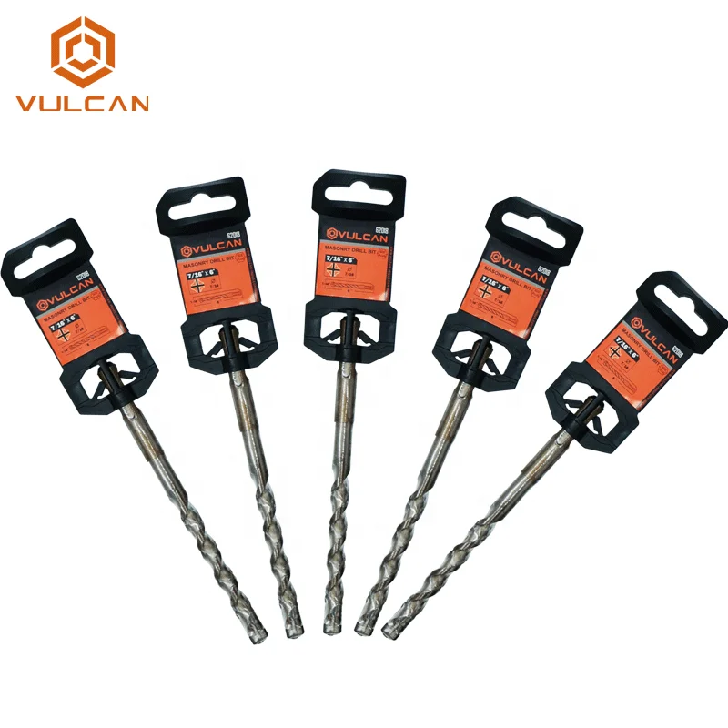 Cross Type Tungsten Steel Alloy Sds Plus Electric Hammer Drill Bits For Masonry Concrete