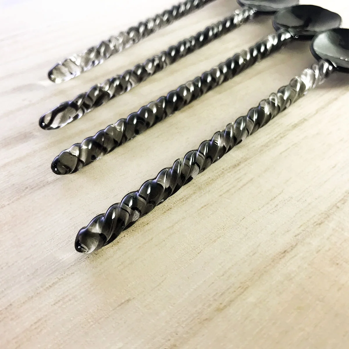 Reusable Handmade Glass Spoon