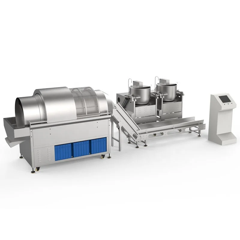 Cretors Popcorn Production Line Factory Snack Food Maker for Flavored Popcorn Caramel Popcorn Machine