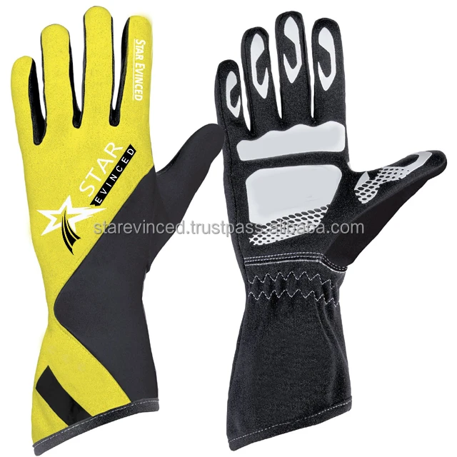 High Quality Super Grip Custom Kart Racing Gloves, Kart Racing Gloves In Best Material