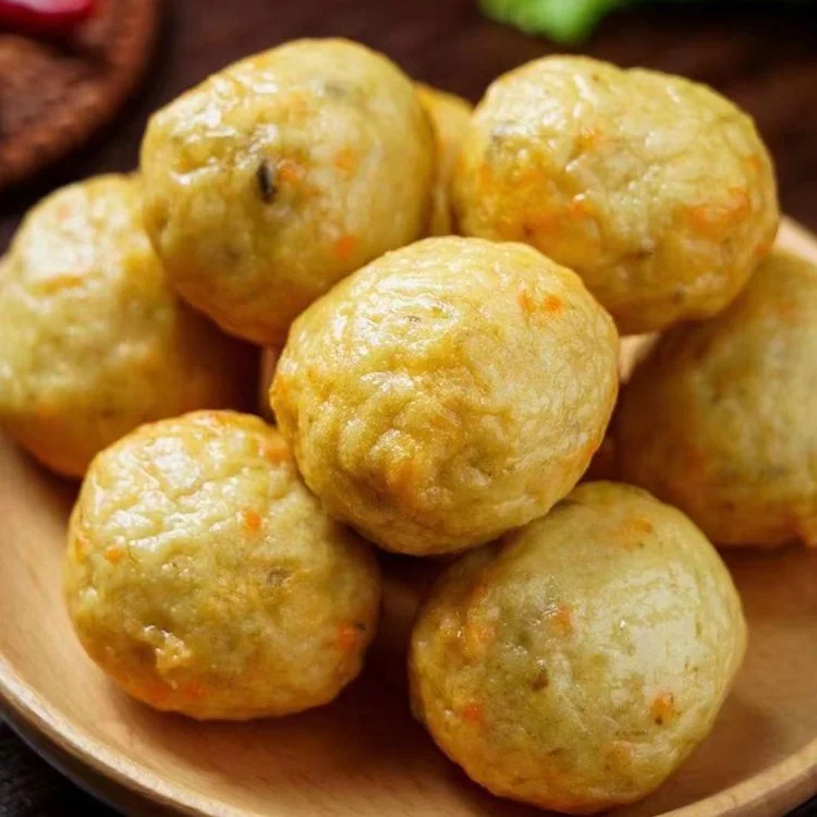 Заводская поставка золотые рыбные шарики низкая цена вкусный повар горячий горшок
