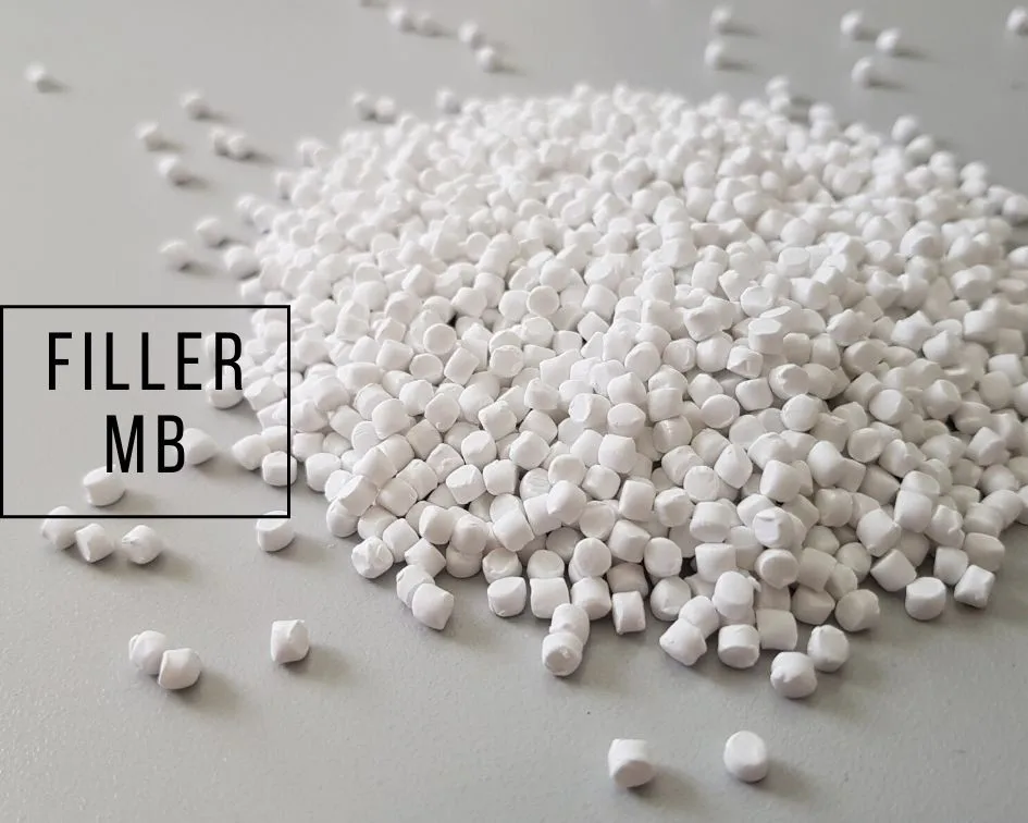 LDPE/LLDPE/HDPE virgin carrier for PE Filler masterbatch for blown film/blow molding, plastic white pellets - update 60% dosage