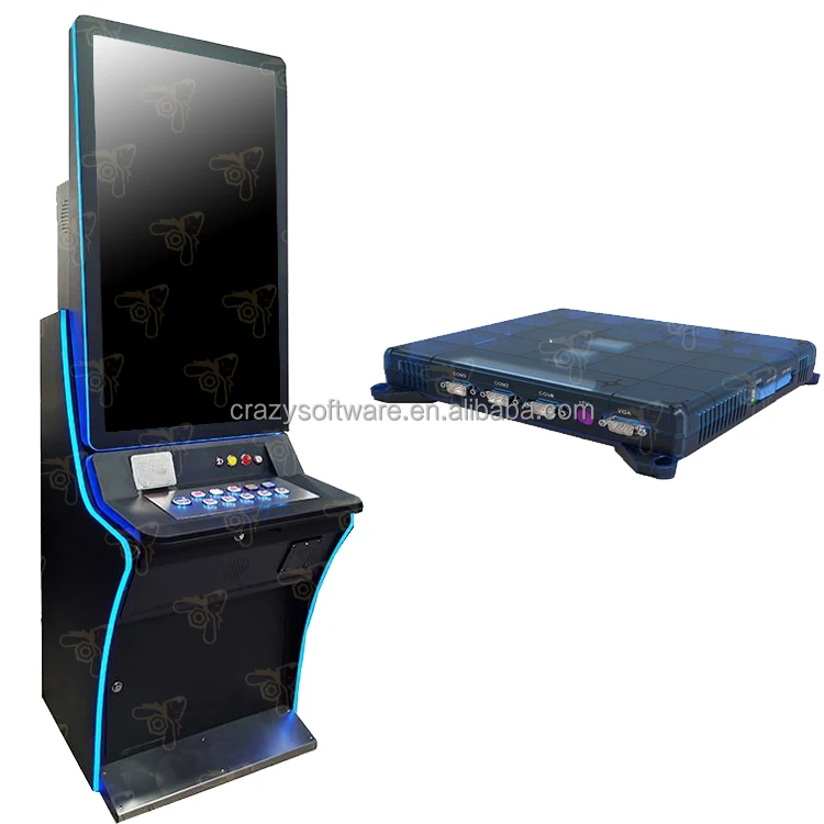2025 Hot Sale Online Phoenix Skill Game 43 Inch Vertical Video Metal Machine 5 in 1 Multi Board