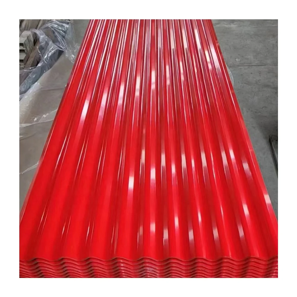 High Quality Wear Resistant Steel Roofing sheet Color Coated Galvanized Steel Corrugated Metal Roofing Sheets