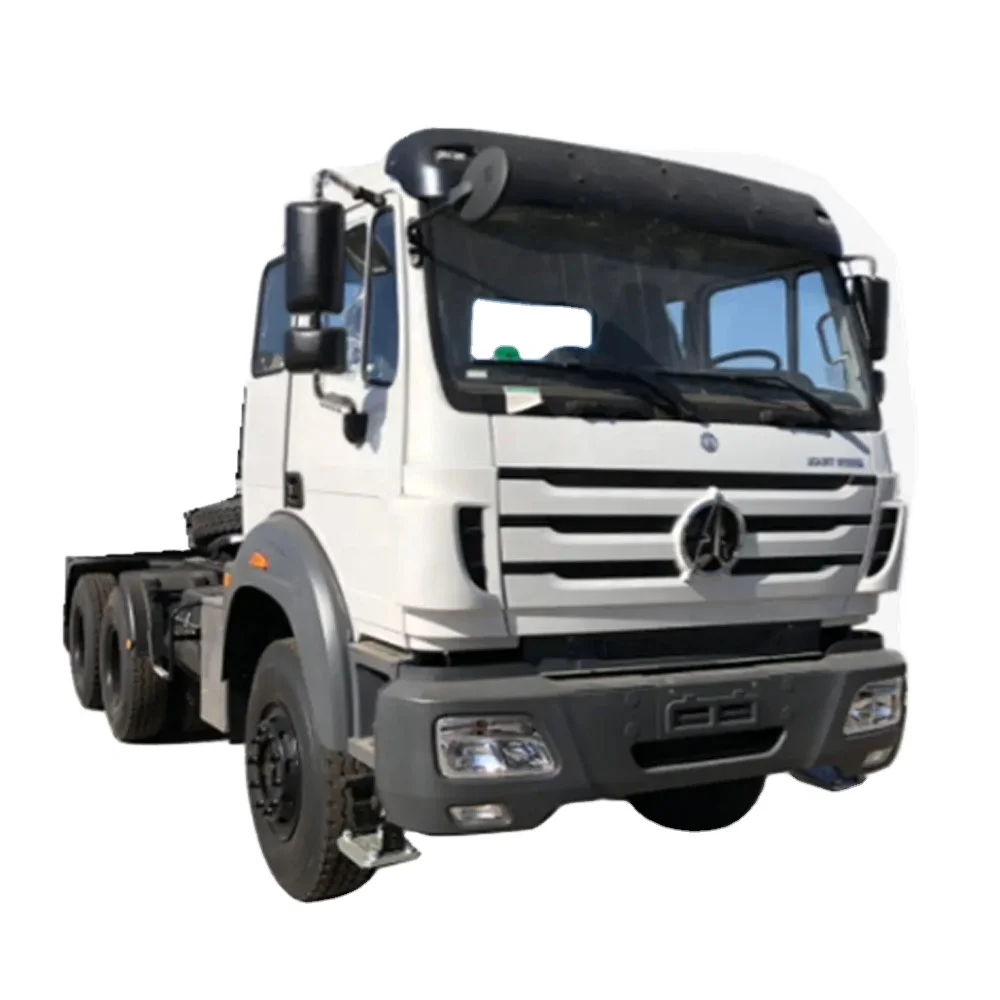 Китай 60t Новый Beiben 6x2 340hp тяжелый дизель Euro4 тягач север-Бенц грузовик для Mercedes Benz