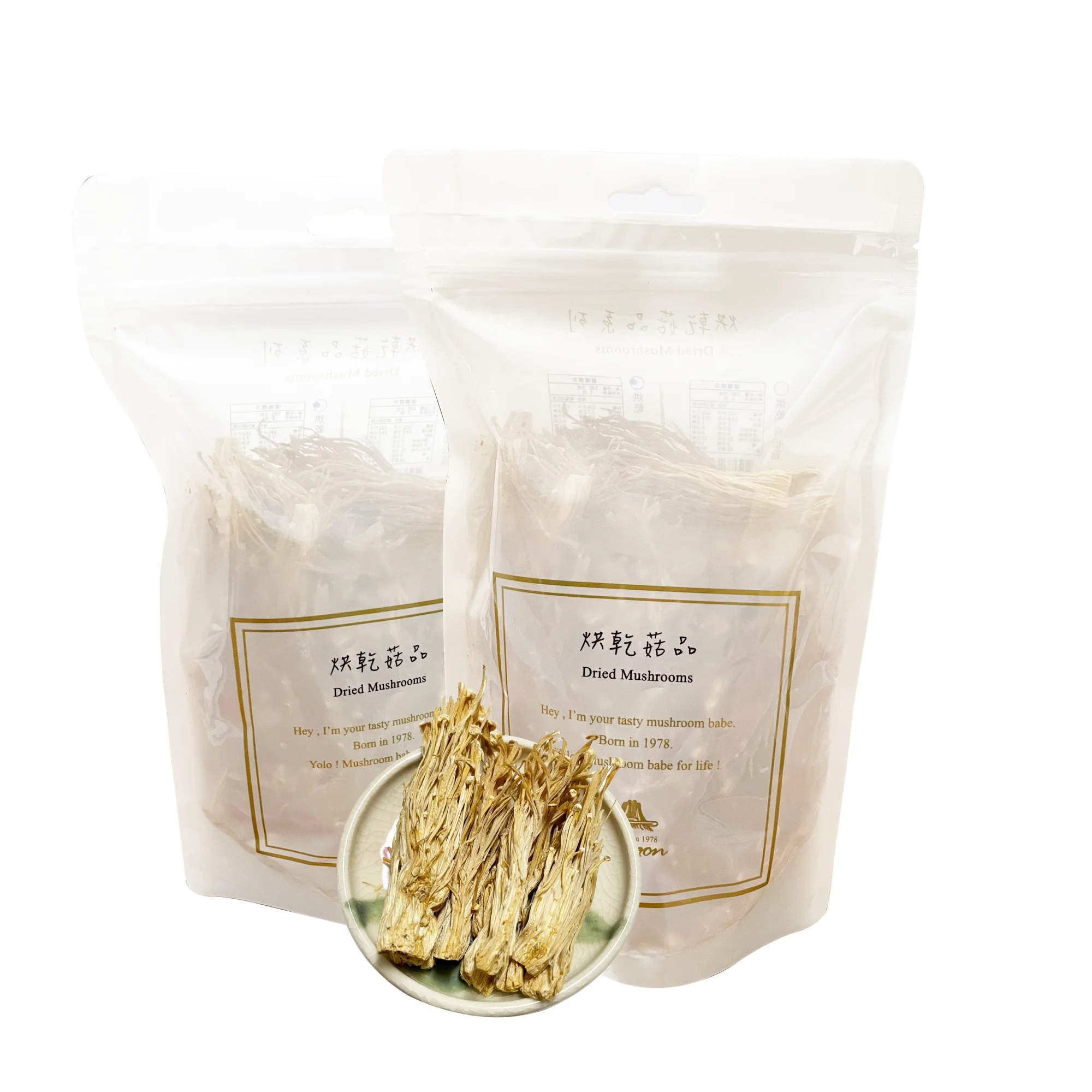 Factory price natural cultivated enoki mushroom