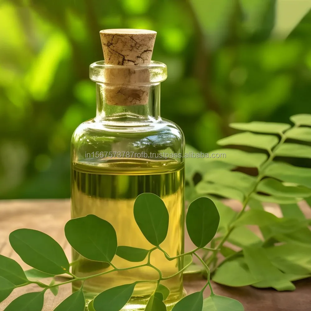 Export Quality High Selling Good Pure and Natural Moringa Carrier Oil Highly Effective Skin Hair Care