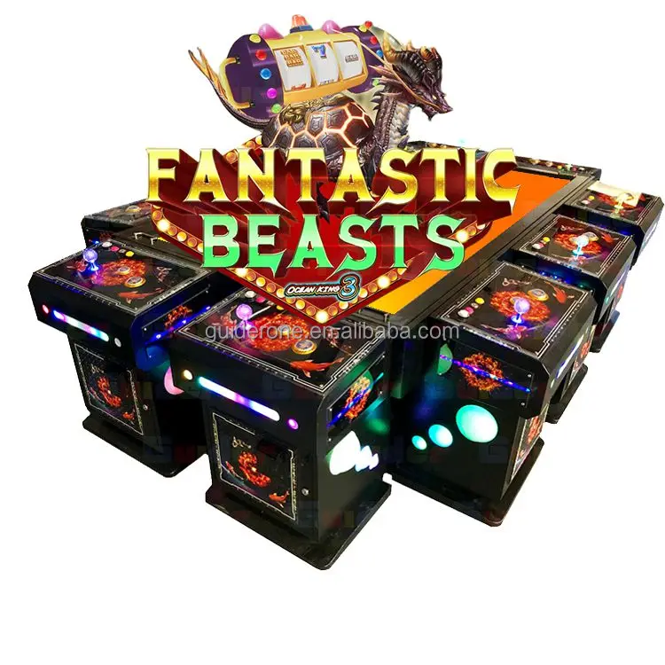 High Holding Wholesale Popular 10 Seats Ocean King 3 Game Software Fantastic Beasts Board Machine