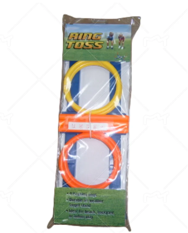 Waising Sports Ring Toss Game with 5 Targets 4 Rings For Indoor Outdoor Play