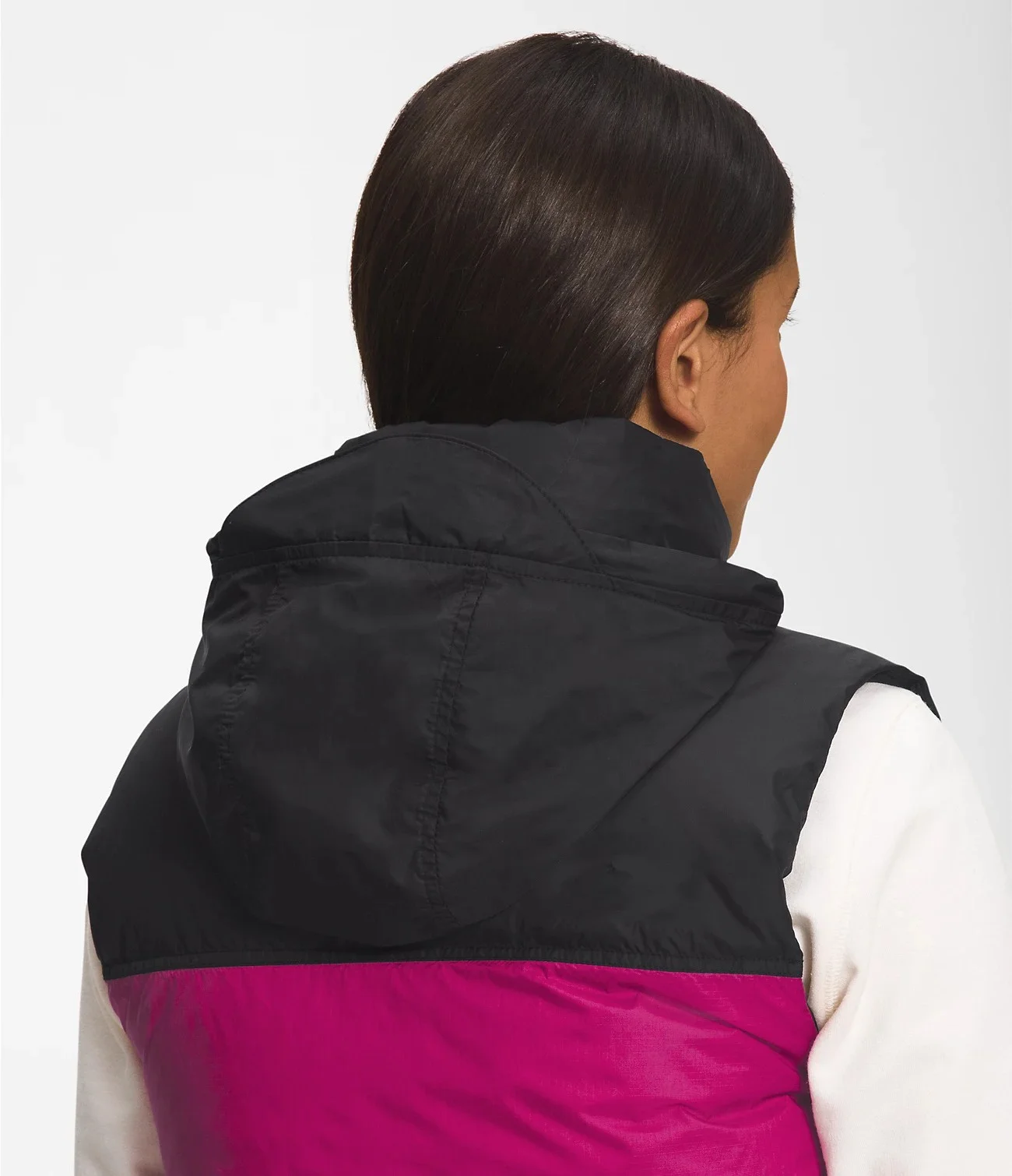 2022 Puffer Vest Woman Zipper Coat Winter Sleeveless Windbreaker Contrast Vest Plus Size Puffer Jackets For Women