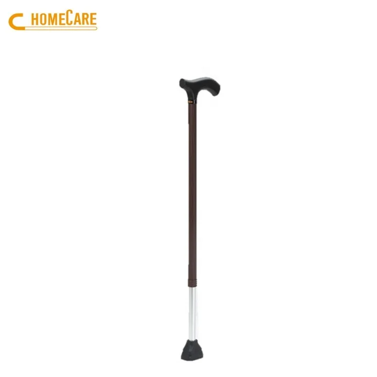 OEM purple adjustable walking stick cane for elderly
