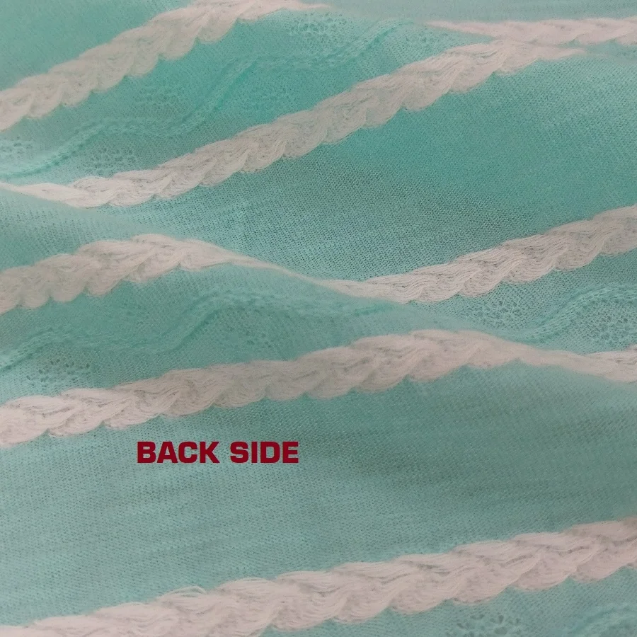 Polyester cotton knitted jacquard fabric for shirt kids wear textured fabric #SJ-36998