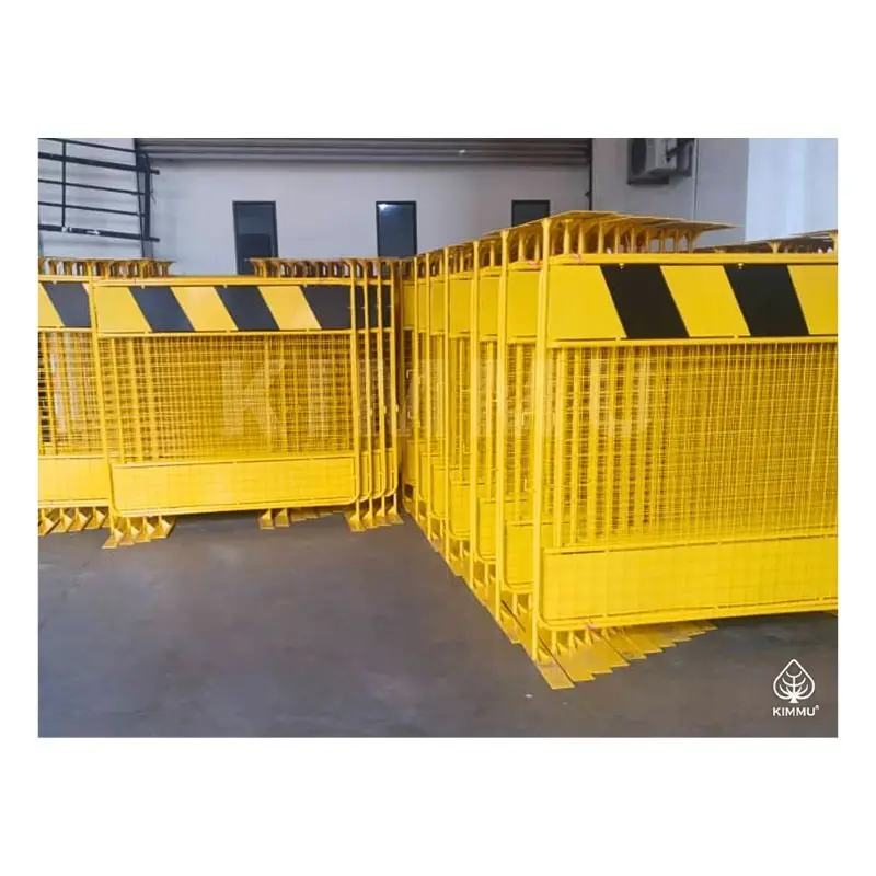 Easy Installation Portable Light Durable Powder Coated Temporary Dog Fence For Event Construction Site Barrier Safety