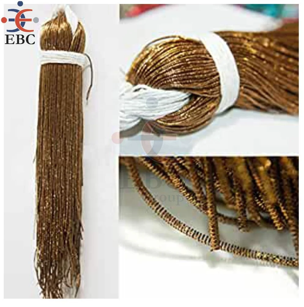 Premium Quality French Bullion Spring Metallic Wire Nakshi Embroidery Beading Jewelry High Garments-Wholesale Premium Quality