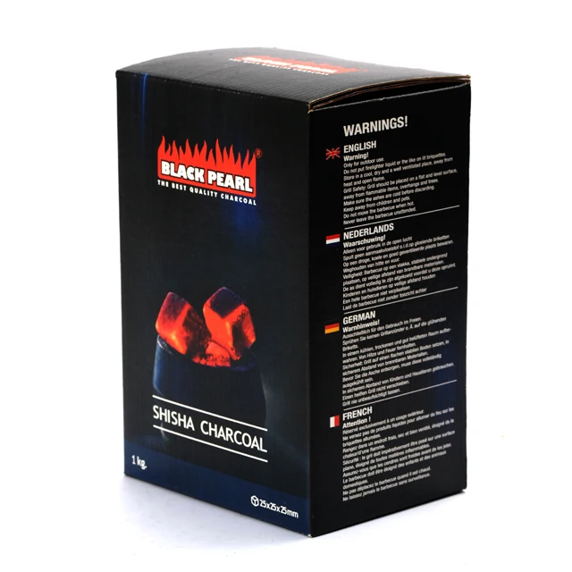 Super Quality Sri Lankan Durable Low Moisture Coconut Shell Shisha Hookah Charcoal wholesale by Black Pearl