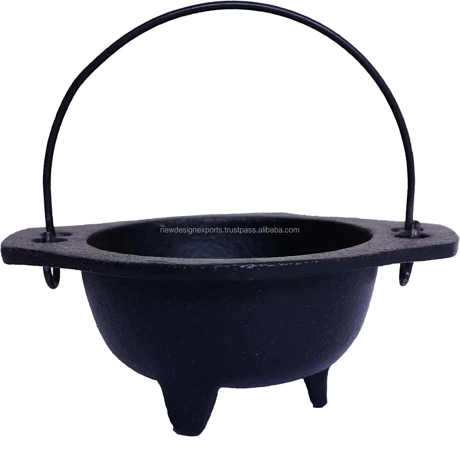 Cast Iron Cauldron Big Witches Cauldron Ideal For Smudging Incense Burning