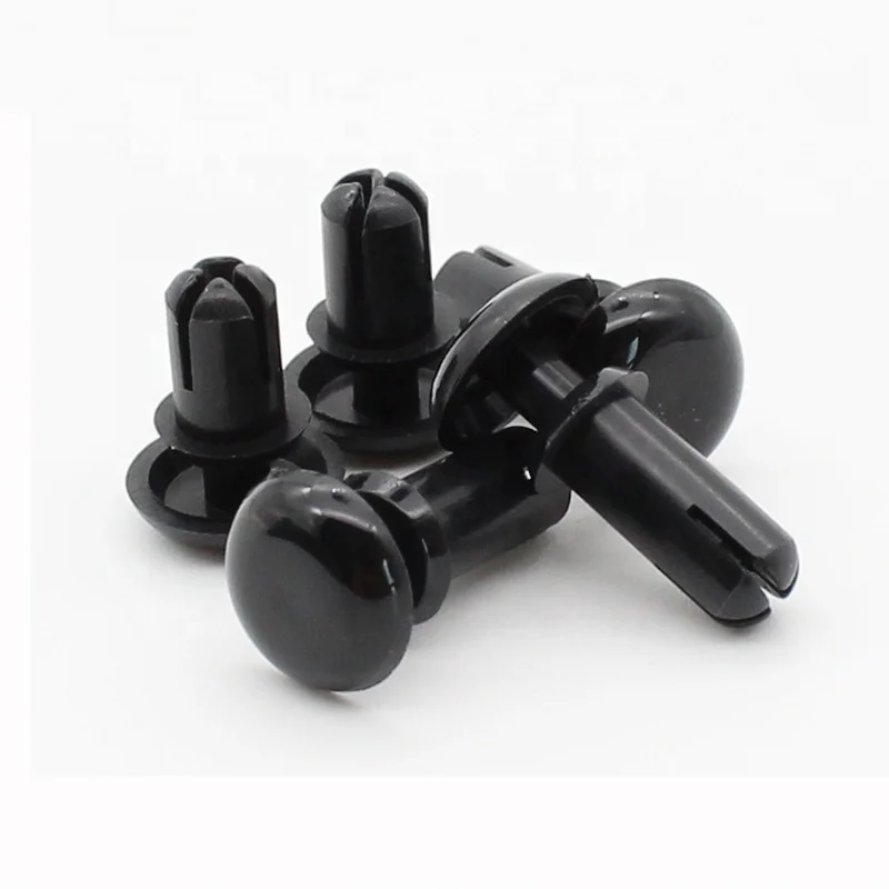 Natural nylon snap plastic push rivets / Plastic snap rivet