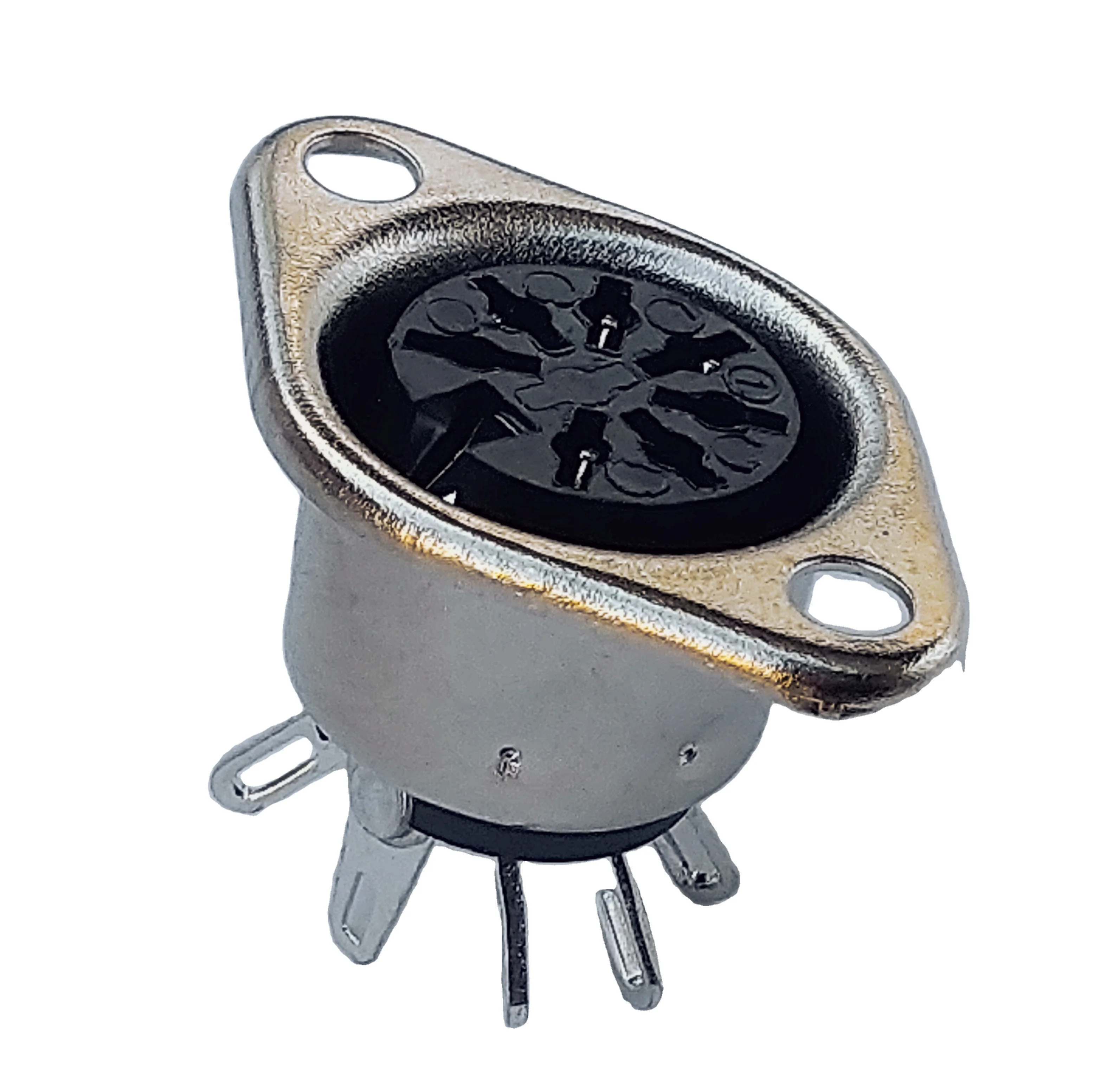 7-контактный разъем разъемы металлическая крышка с припоем под пайку разъем Электрический разъем