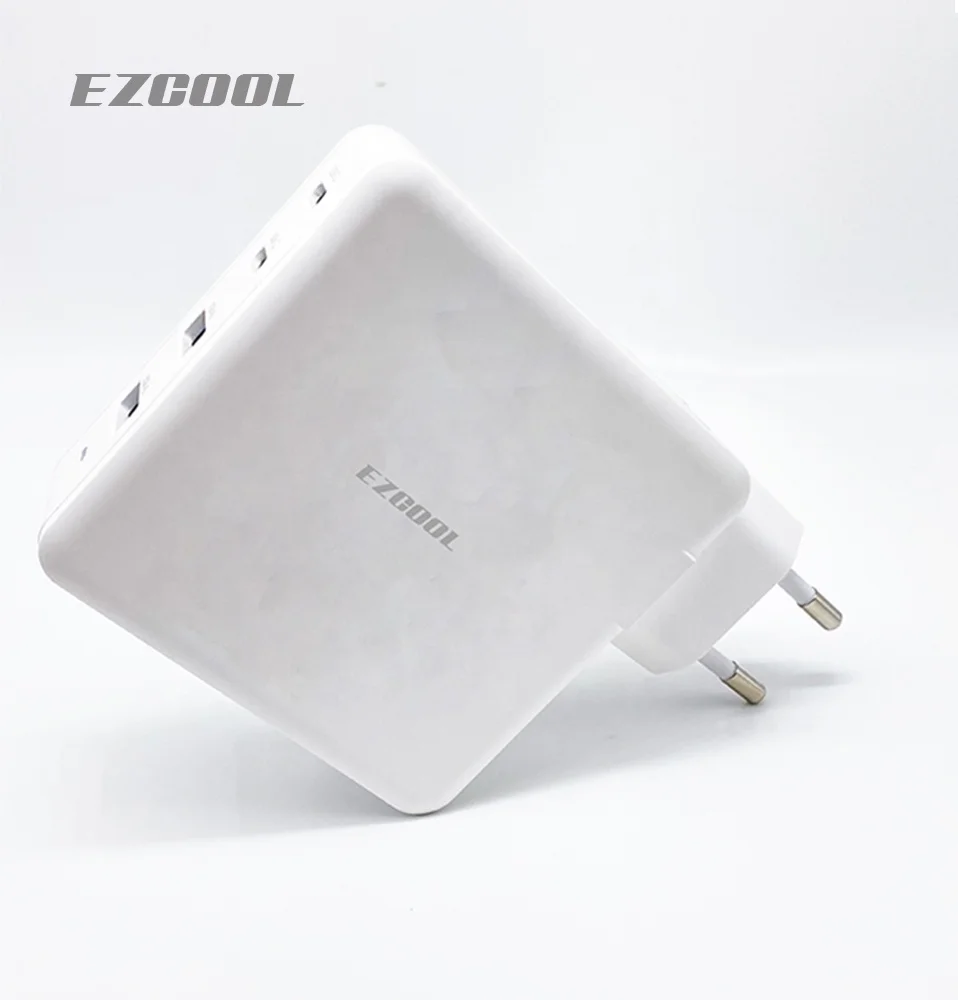 hot selling GaN 100w 2 type-c 2 usb-a port chargers for laptop