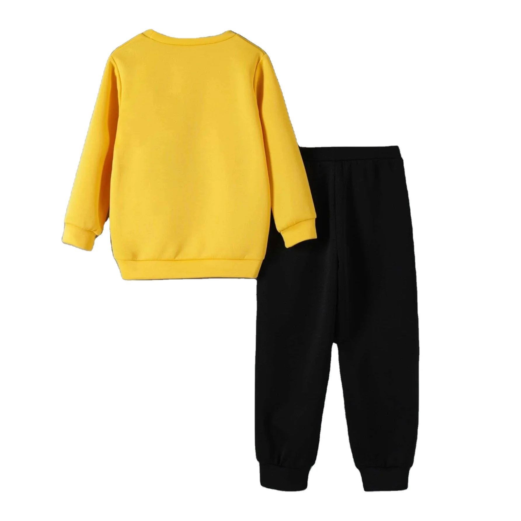 Dragon printed Boys clothing set Kids Tracksuit set  Children Sweat shirt and Jogger Sweat suit Unisex 2 pcs winterwear clothing