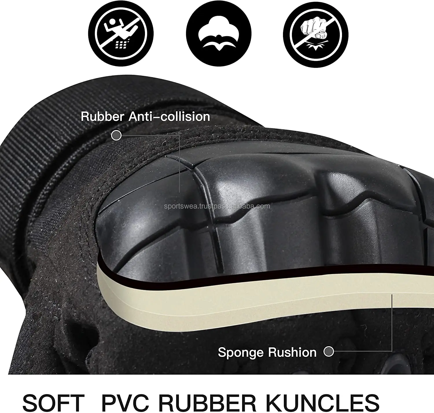 Half Finger Outdoor Gloves Fingerless Gloves for Riding Cycling Motorcycle Driving Gloves For daily use Black color