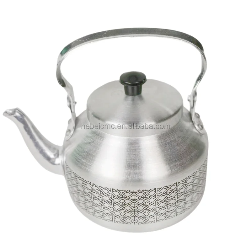 India high quality camping aluminum kettle manufacturers supply teapot whistle teapot long mouth aluminum whistle kettle