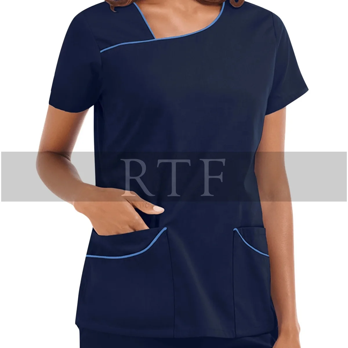 Hospital Nurse Uniforms Comfortable Medical Stylish Scrub Suits New Design Hospital Women Nurse Tops And Pants Set