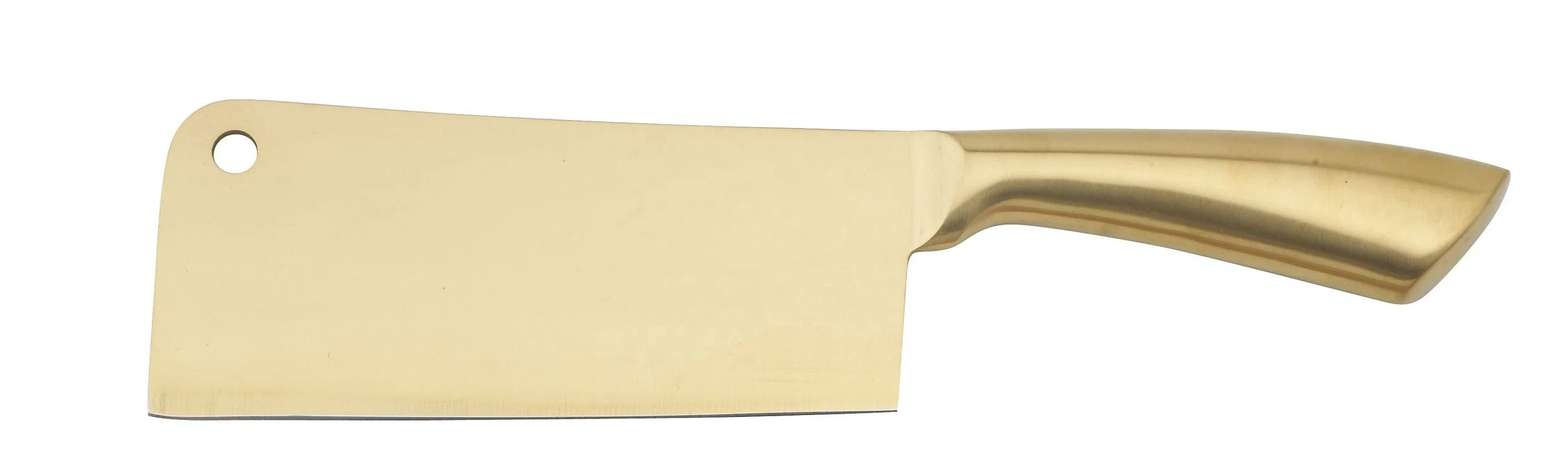 Royal gold Kitchen Knife Chopping Chef knife set ISO 9001 Yangjiang Factory cleaver extra sharp pack in clam shell