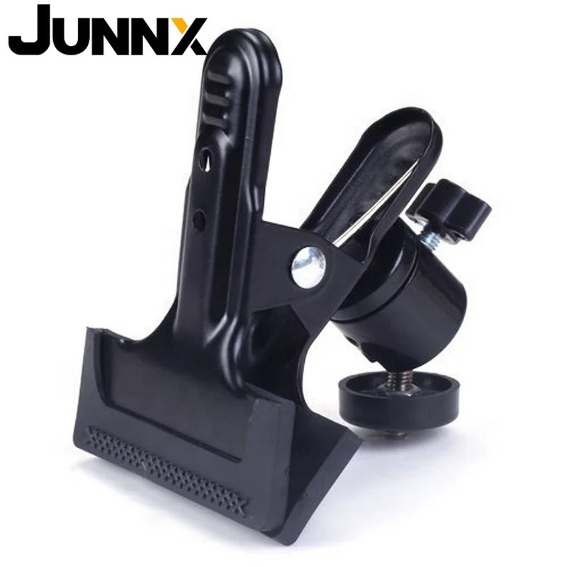 Junnx OEM Camera Holding Mount Multi-function Clip Clamp Holder Mount with Standard Ball Head 1/4 Screw for Clamp Photography