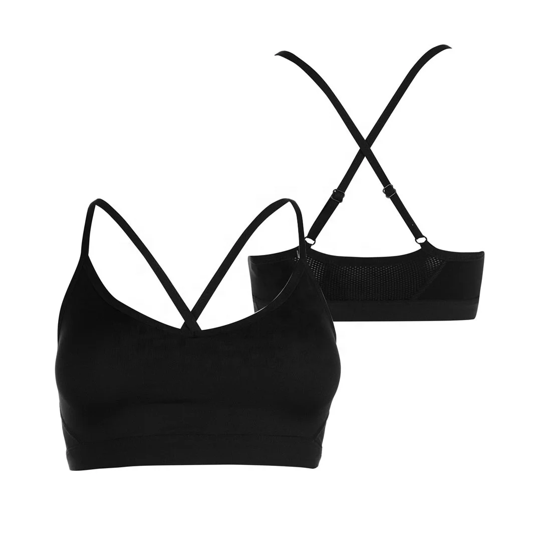 New Fitness Ladies  Gym Yoga Bra Tops Custom Logo Crane Exercise Workout Women Sports Bra for sale