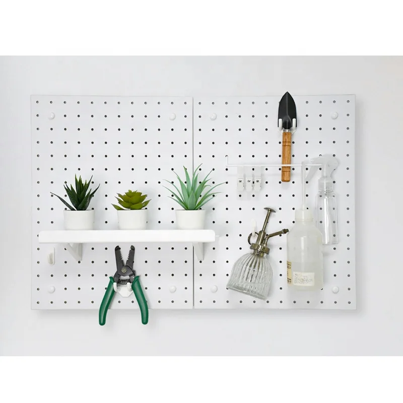 Multifunctional Utility Wall Board Pegboard Organizer Set