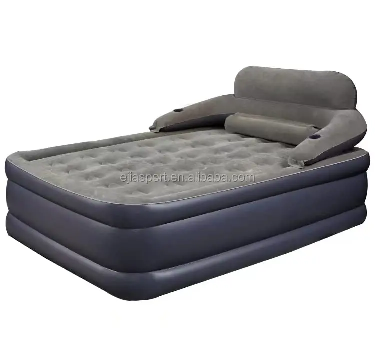 Easy to inflate Waterproof portable inflatable bed Adjustable inflatable mattress for family camping