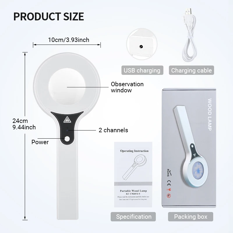Skin Analyzer Machine Skin Examination Beauty Test Facial Magnifying Analysis