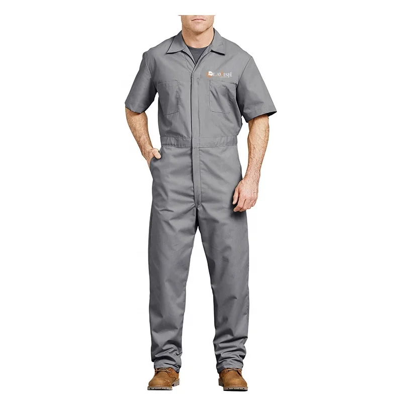 
Worker Wear Coverall Working Uniform Cotton Polyester Safety Clothing 