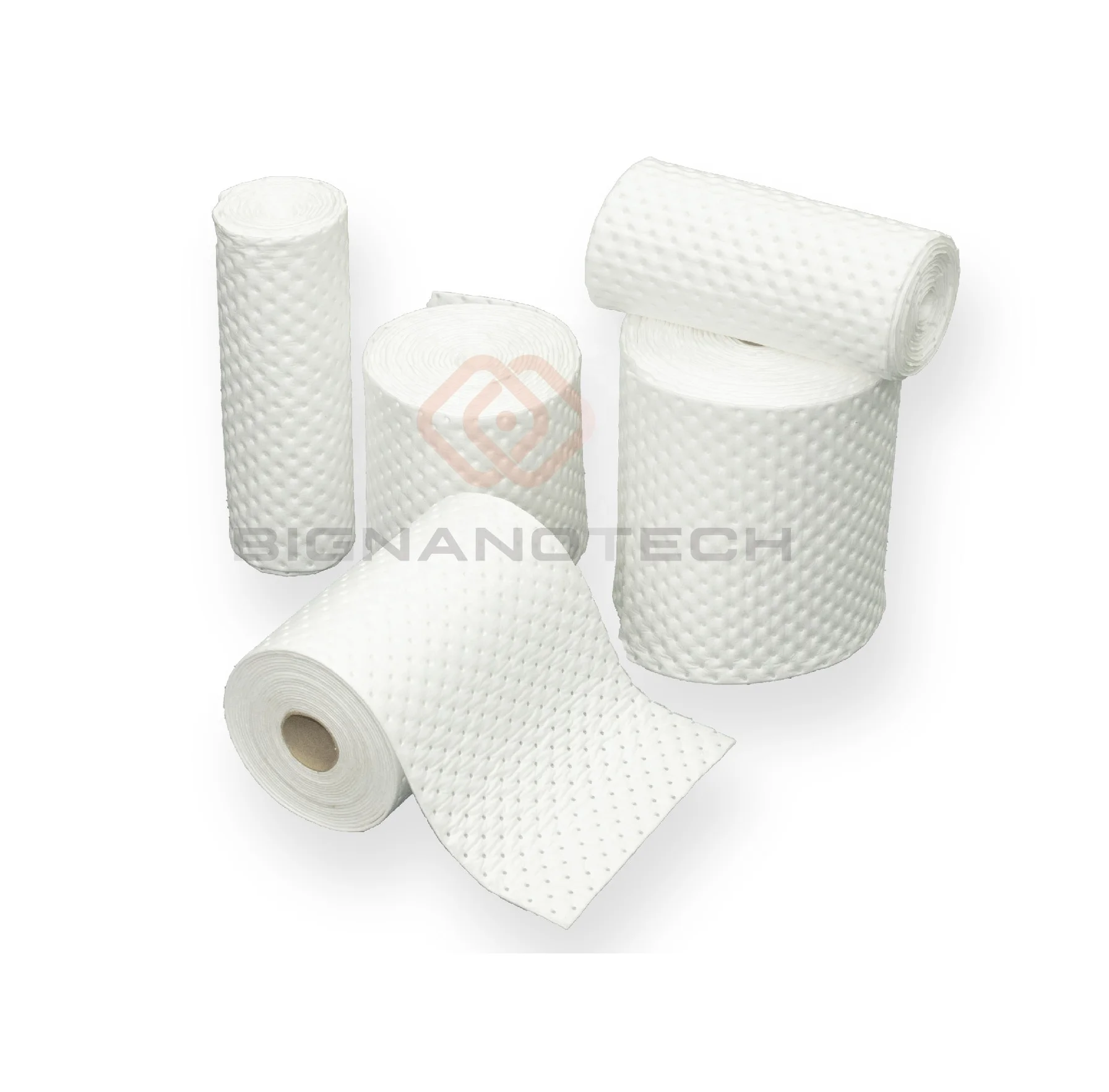 Factory Supply Polypropylene Absorbent Roll 100% Environmental protection Absorbent roll Oil roll for chemical spill
