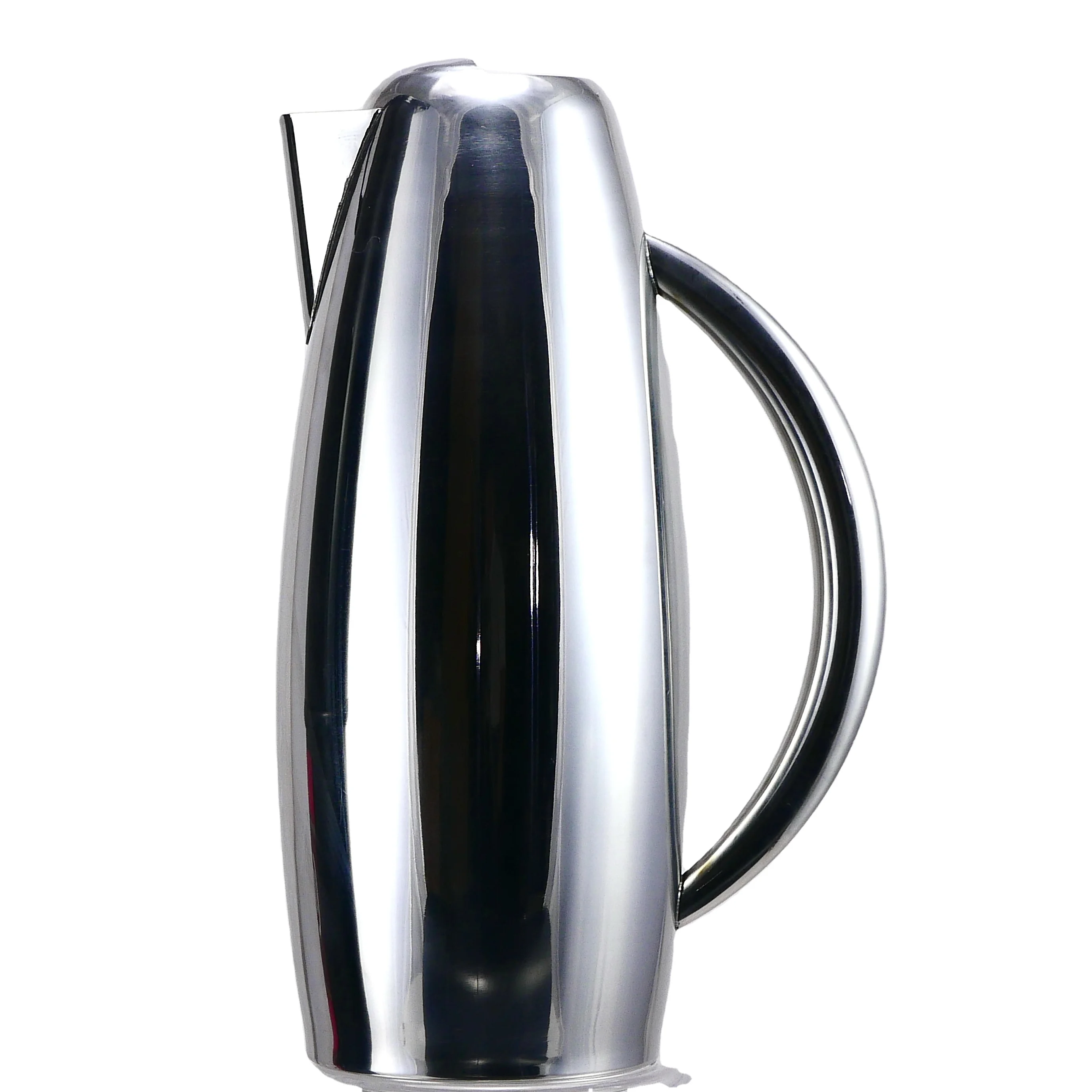 2L / 68 Ounces Oz Stainless Steel Ice Water Pitcher Tea Juice Jug with Ice Guard BRUSHED & MIRROR