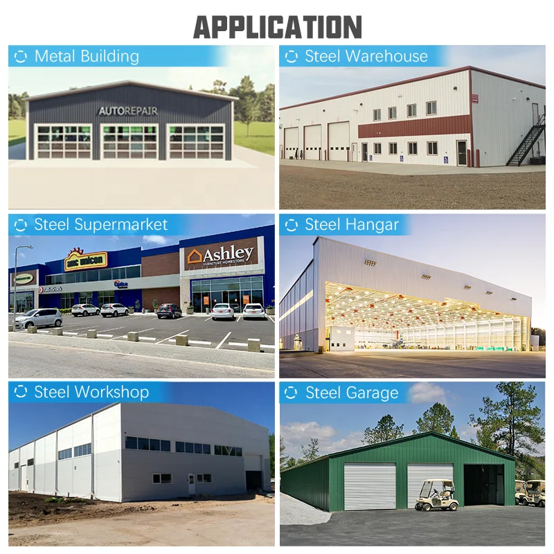 Prefab warehouse steel structure building design shed steel storage cheap prefabricated buildings workshop price