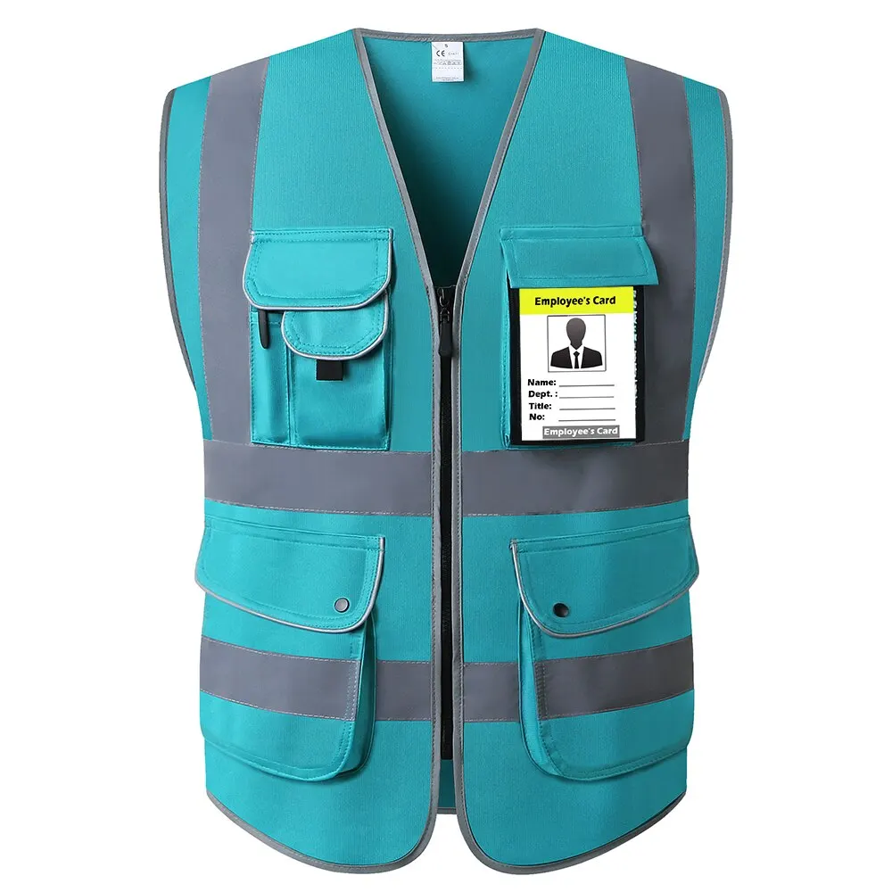 Top Quality Reflective Vest Safety Vest Jacket Strip Personal Security Construction High Visibility Hi Vis Work Safety vest