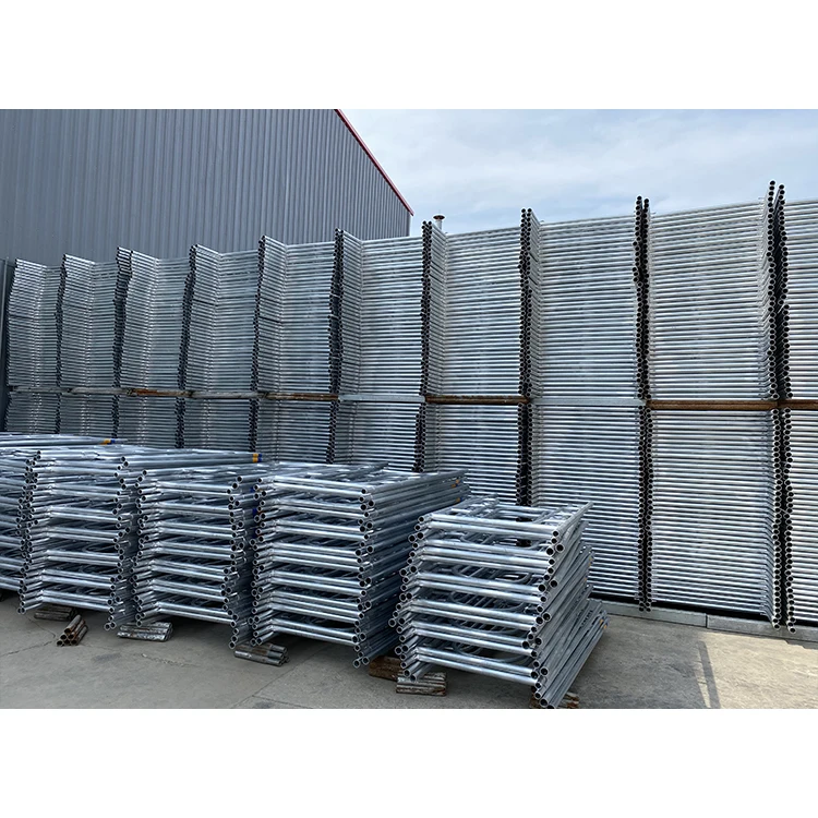 steel frame scaffolding construction system door frame and H frame scaffolding