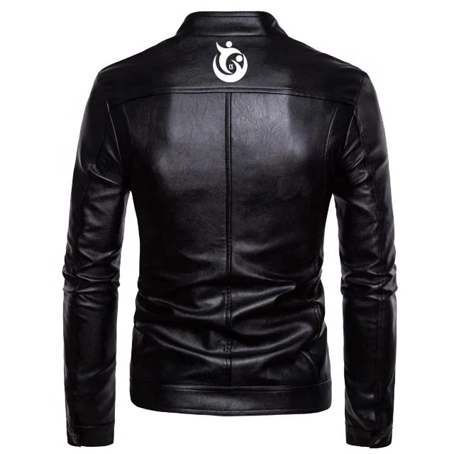 Classic OEM Manufacturer Custom Color Casual Sheepskin Suede Leather Jacket Men Jacket