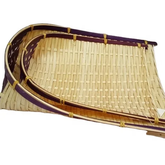 High Quality 100% Natural Bamboo Dustpan Sustainable and Polished for Home Cleaning and Kitchen Tableware Made in Vietnam
