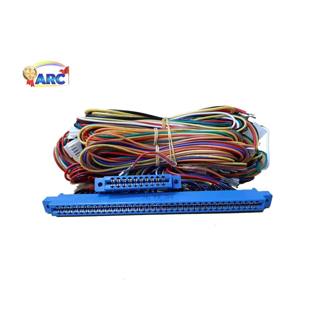 Wire Harness 72 pin +20 pin   for coin game machine