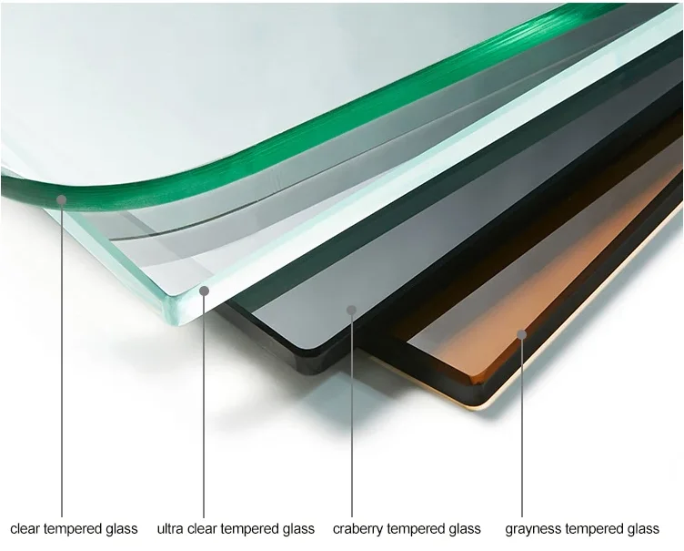 Transparent tempered glass factory price China sgcc CE quality 4mm 5mm 6mm 8mm 10mm 12mm 19mm tempered glass building glass
