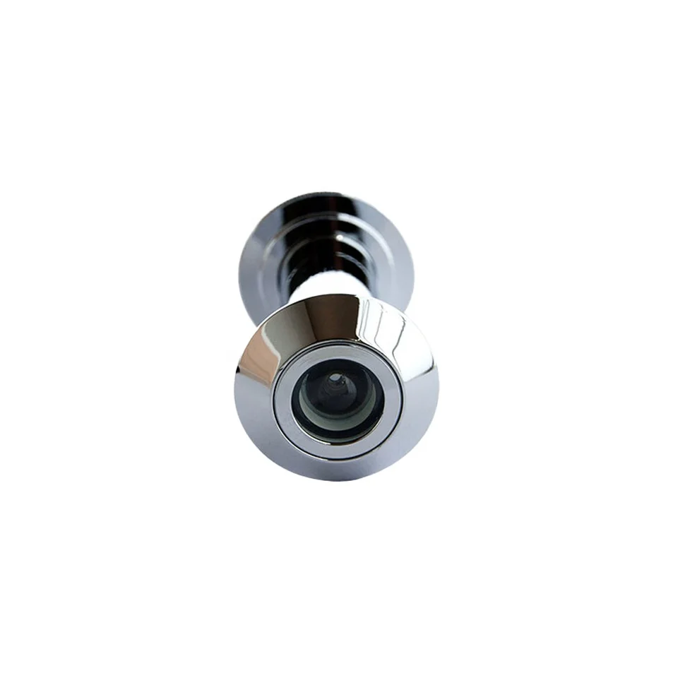UL Approved Modern Style Steel Fire Proof Brass Door Eye Viewer with Wide Angle Peephole for Apartment Use